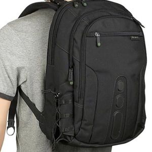 Targus 27L Spruce EcoSmart Travel Laptop Backpack.  NWT.